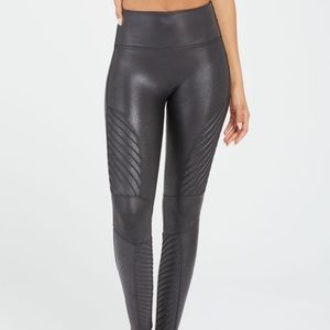 Spanx Faux Leather 🖤 Black Moto Leggings